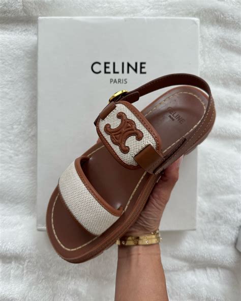 celine jelly sandals|celine slip on sandals.